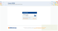 Desktop Screenshot of prepagato.opendotcom.it