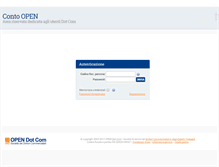 Tablet Screenshot of prepagato.opendotcom.it